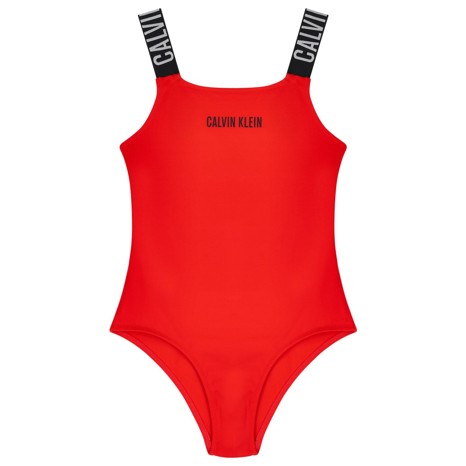 Girls Orange Logo Swimsuit, 1, hi-res image number null