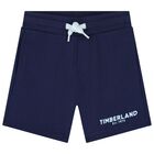 Younger Boys Blue Logo Shorts Set, 1, hi-res