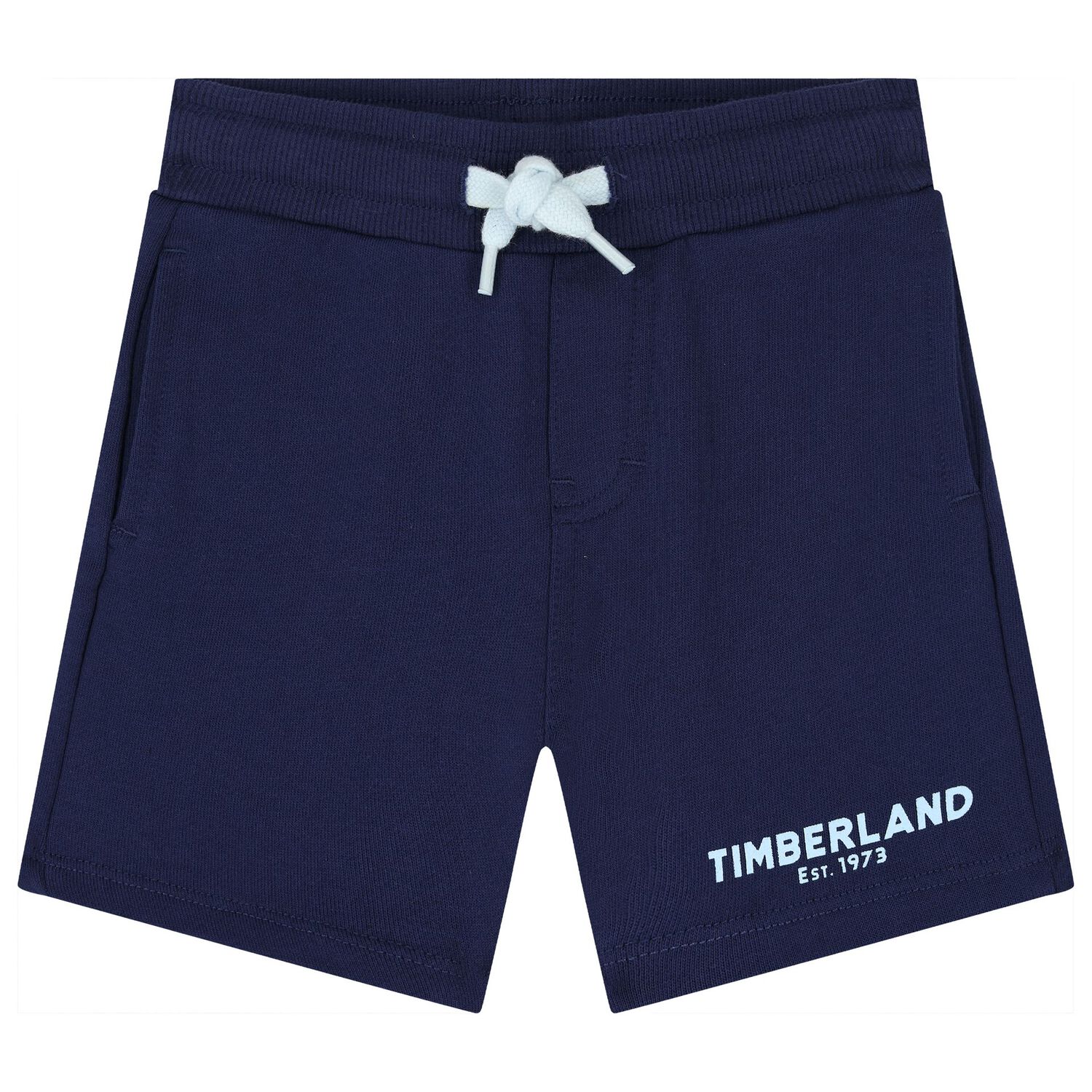 Younger Boys Blue Logo Shorts Set, 1, hi-res