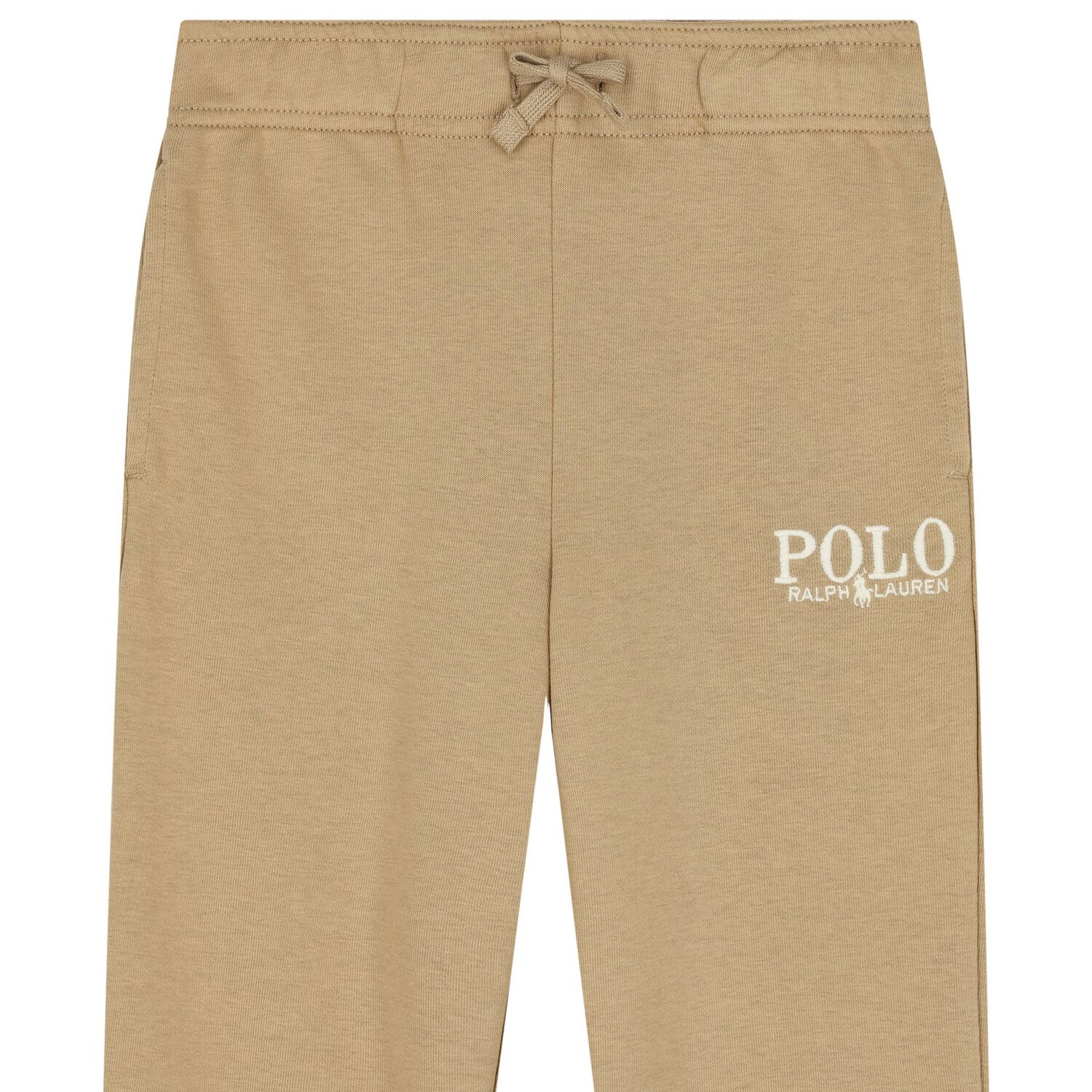 Boys Beige Logo Joggers, 1, hi-res image number null
