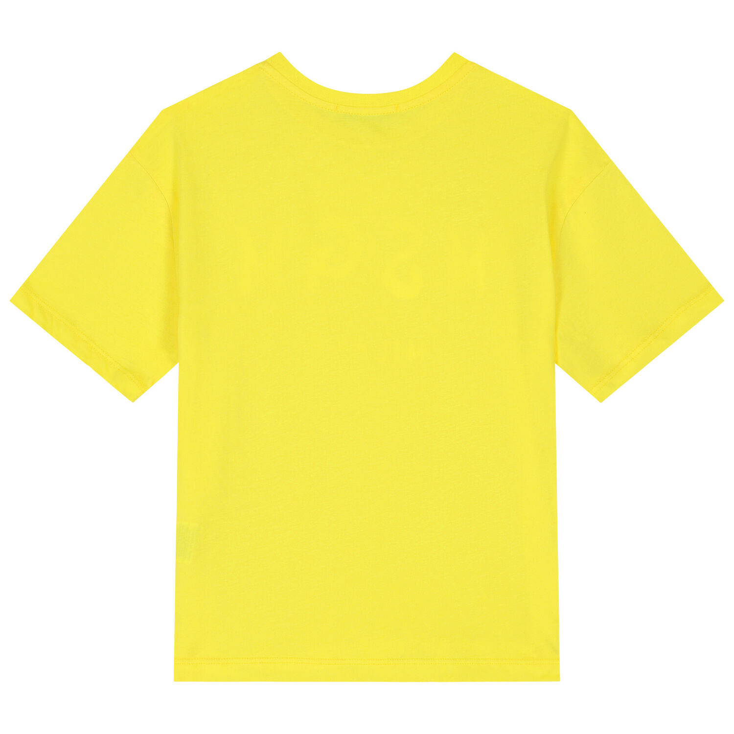 Yellow & White Logo T-Shirt, 1, hi-res