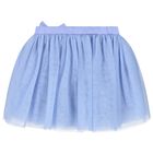 Girls Blue Tulle Skirt, 2, hi-res