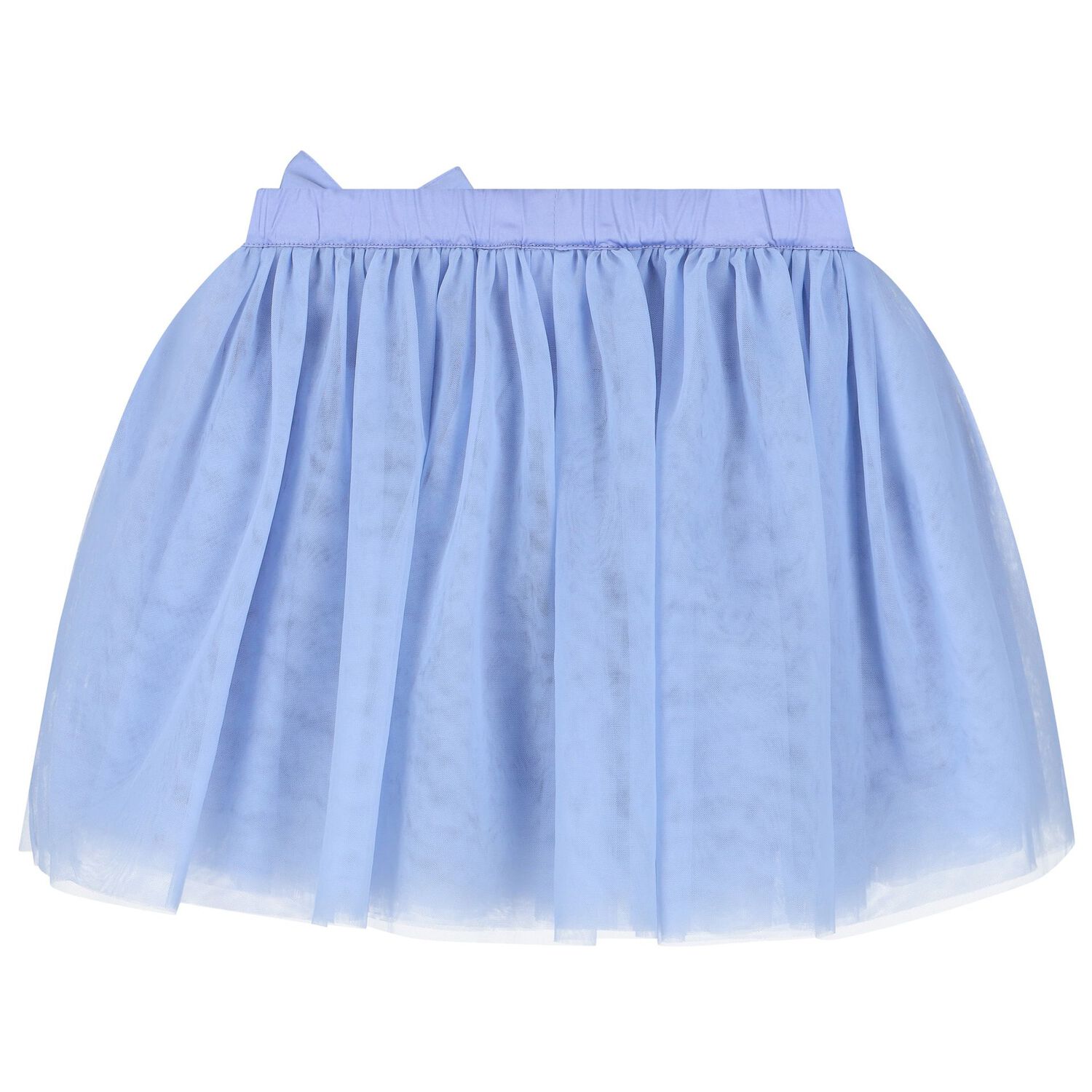 Girls Blue Tulle Skirt, 2, hi-res
