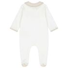 Baby Boys Ivory & Beige Leopard Babygrow Gift Set, 1, hi-res