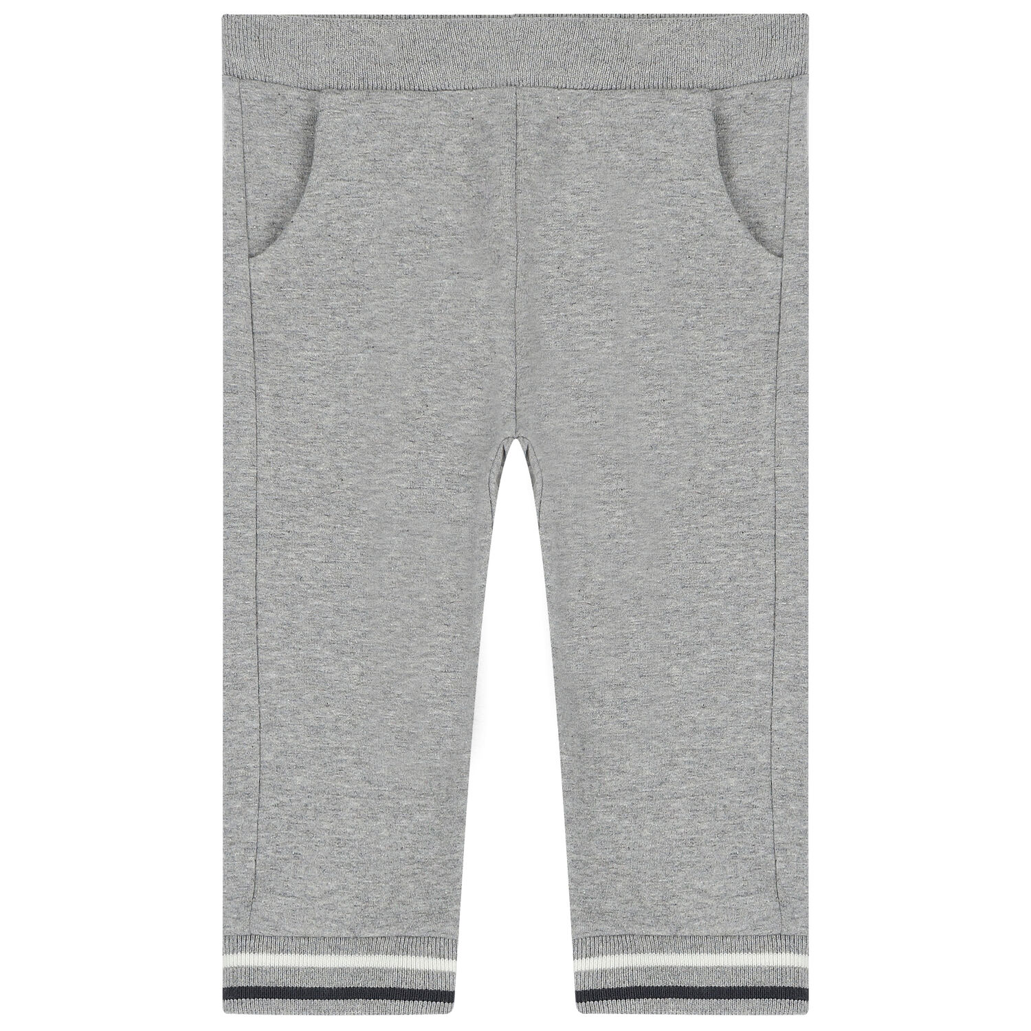 Baby Boys Grey Logo Tracksuit, 1, hi-res image number null