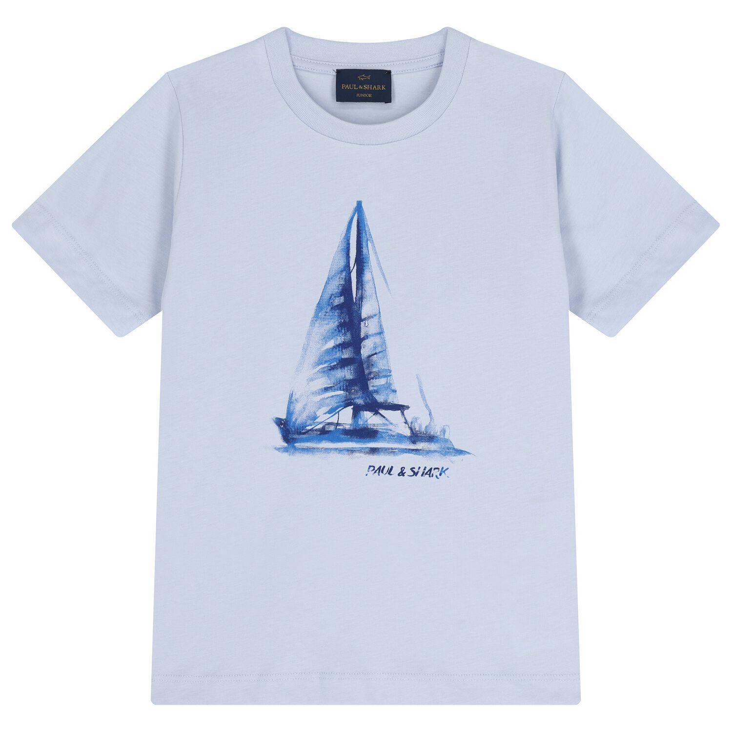 Boys Blue Logo T-Shirt, 2, hi-res