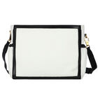 White & Black Logo Baby Changing Bag, 1, hi-res