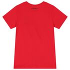 Boys Red Logo T-Shirt, 1, hi-res