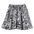 Girls Grey Safari Skirt, 1, hi-res