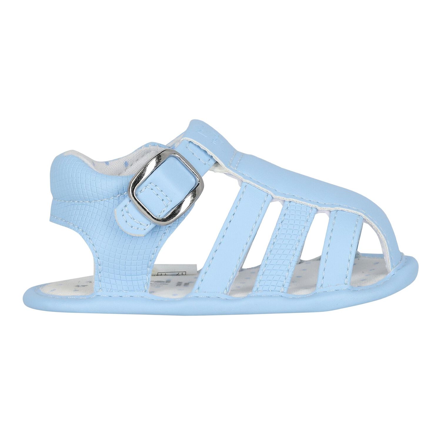 Baby Boys Blue Sandals, 2, hi-res image number null