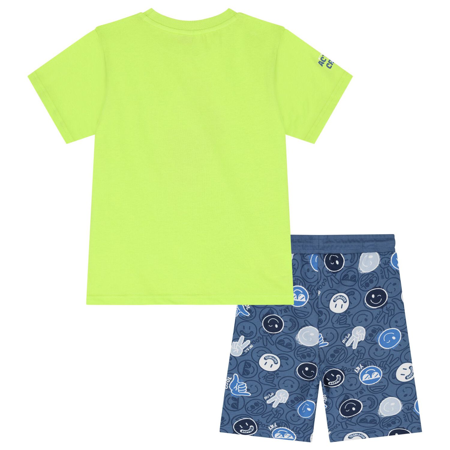 Boys Green & Blue Shorts Set, 2, hi-res image number null