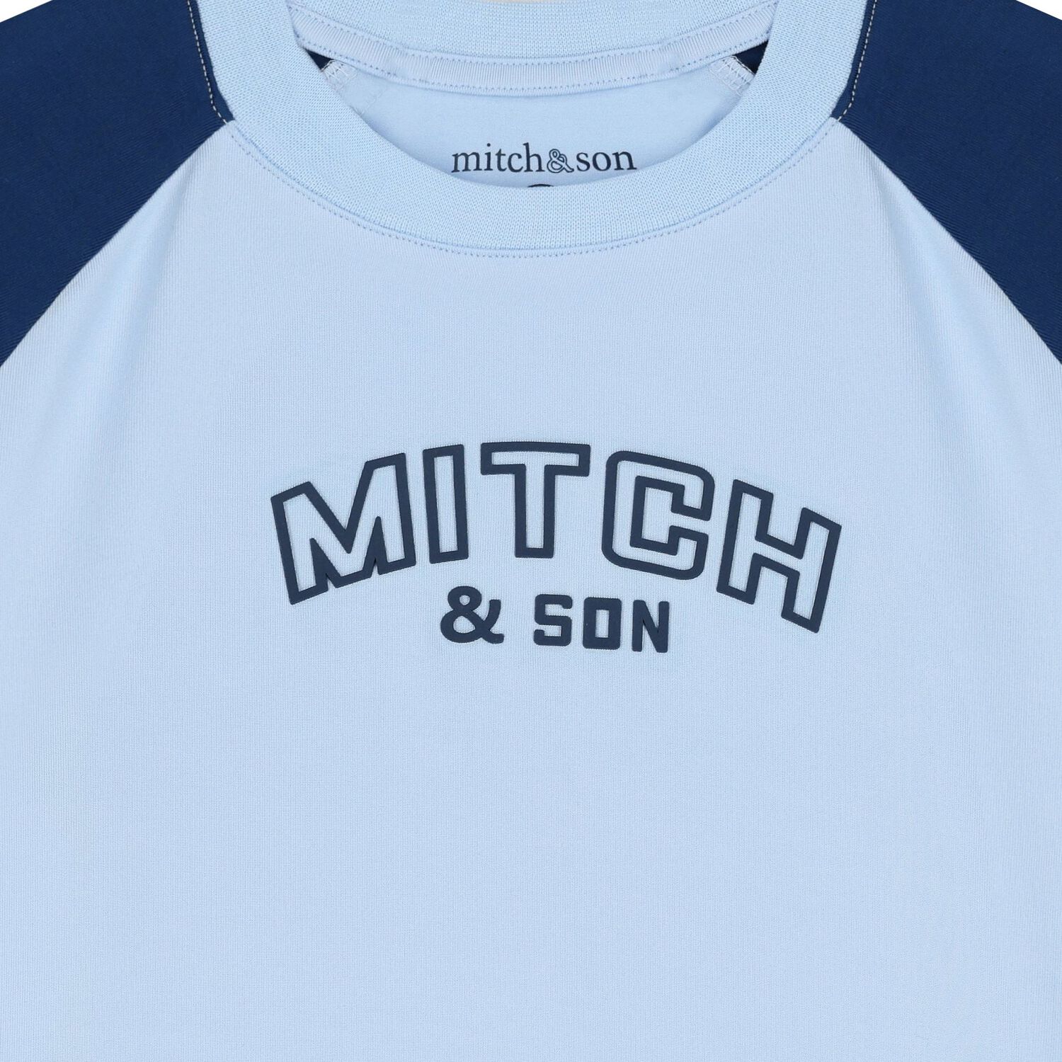 Boys Blue Logo Shorts Set, 1, hi-res