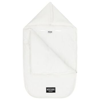 White Teddy Bear Logo Baby Nest