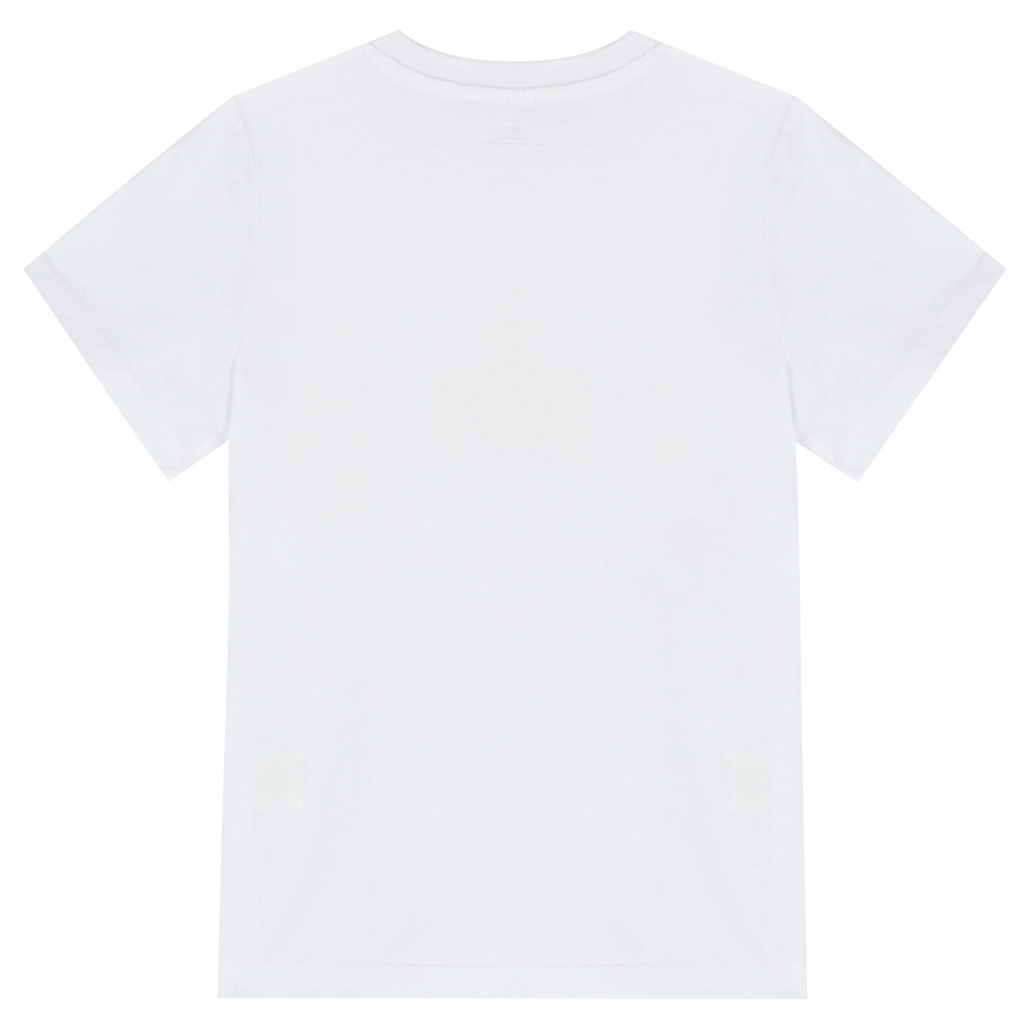 Girls White Logo T-Shirt, 1, hi-res