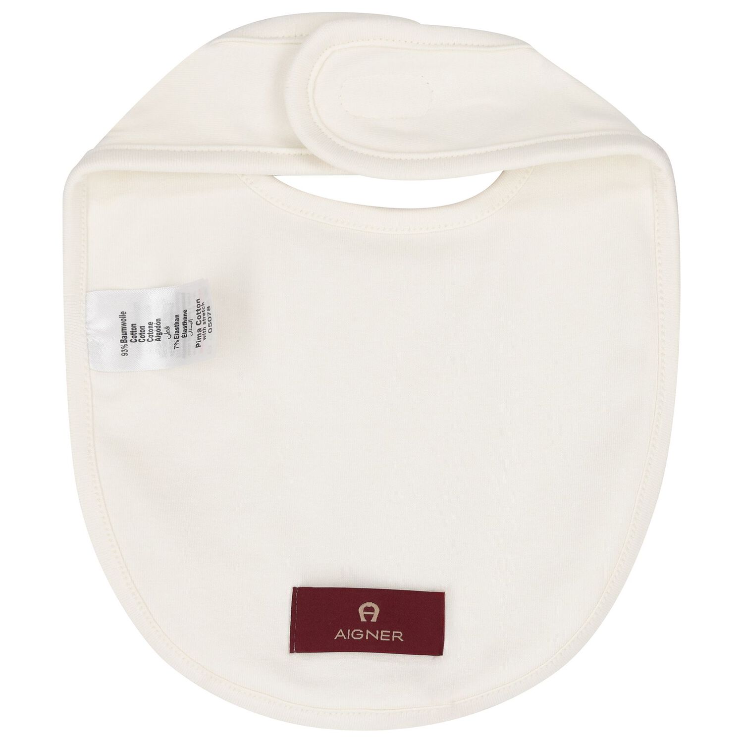 Baby Girls Ivory & Gold Logo Babygrow, Hat & Bib Gift Set, 1, hi-res