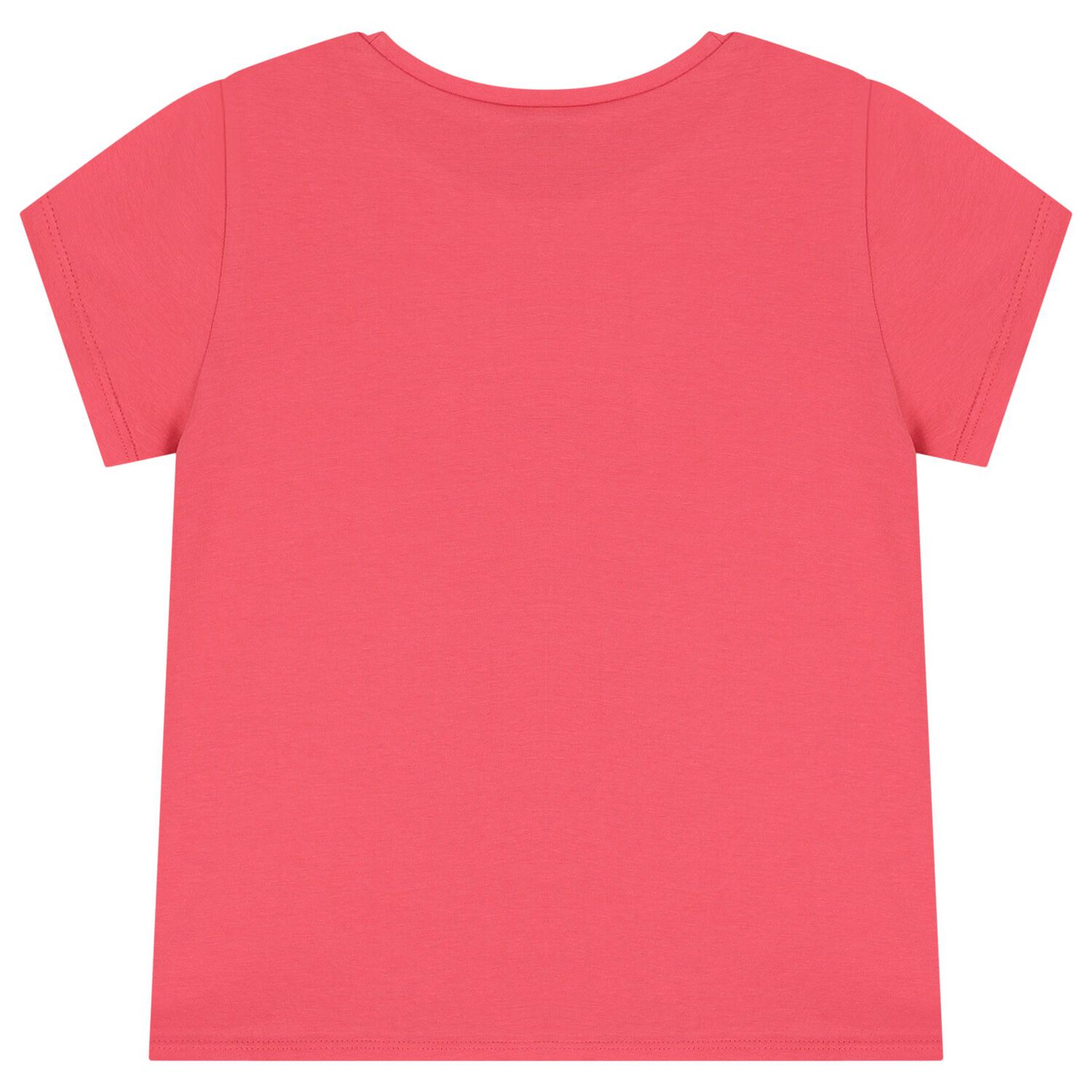 Girls Red Bow T-Shirt, 1, hi-res