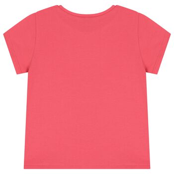 Girls Red Bow T-Shirt