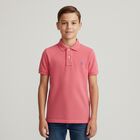 Boys Red Logo Polo Shirt, 3, hi-res