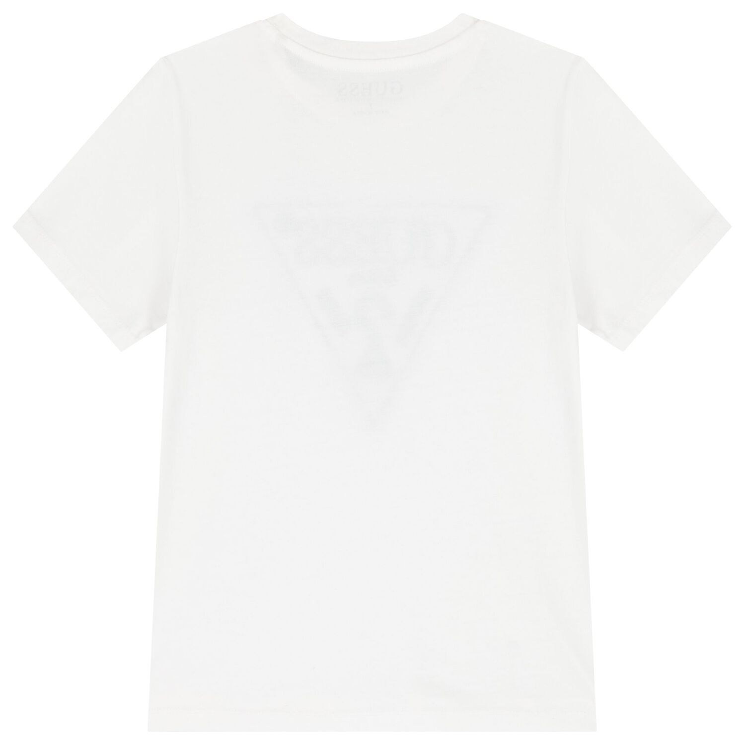 Boys White Logo T-Shirt, 1, hi-res image number null