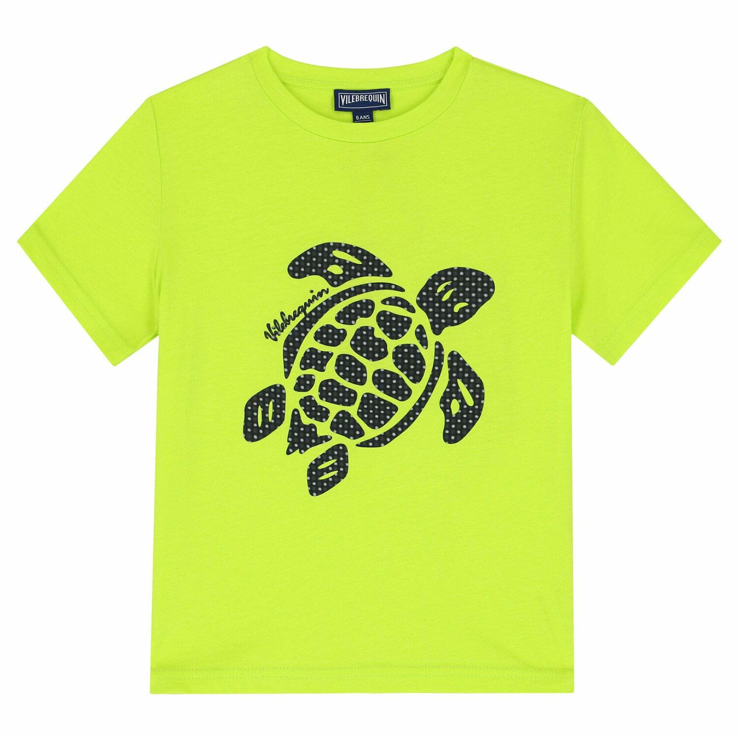 Boys Neon Green Turtle T-Shirt, 1, hi-res