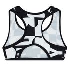 Girls Black & White Logo Bikini, 1, hi-res