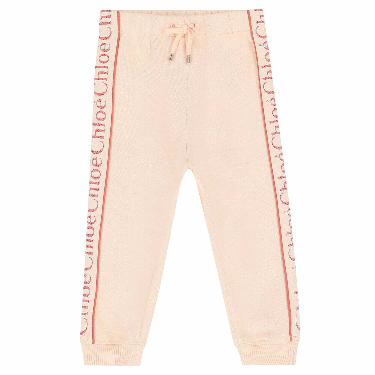 Younger Girls Pale Pink Tracksuit, 1, hi-res image number null