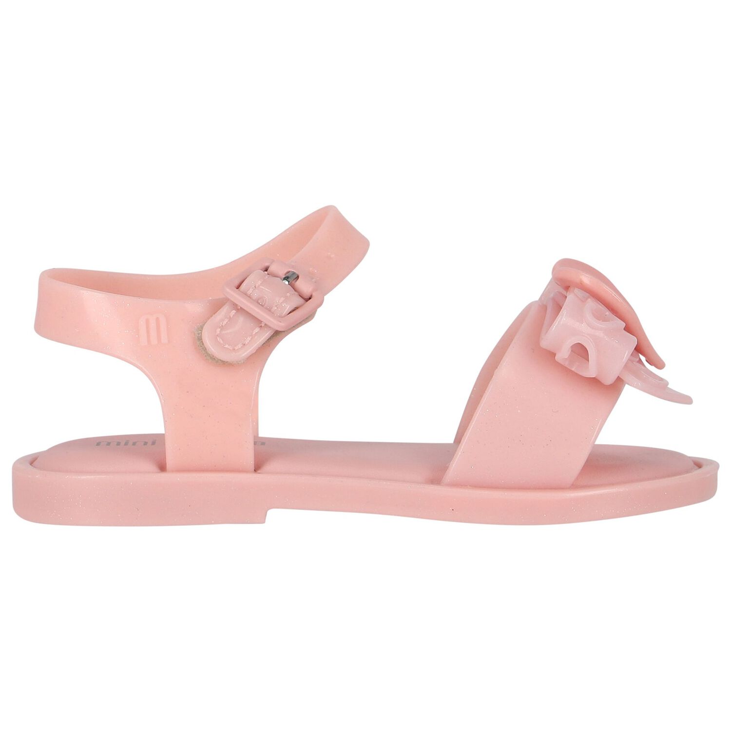 Younger Girls Pink Glitter Jelly Sandals, 1, hi-res image number null