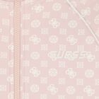 Girls Pink Logo Zip Up Top, 1, hi-res