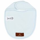 Baby Boys Blue & Gold Logo Bib, 3, hi-res