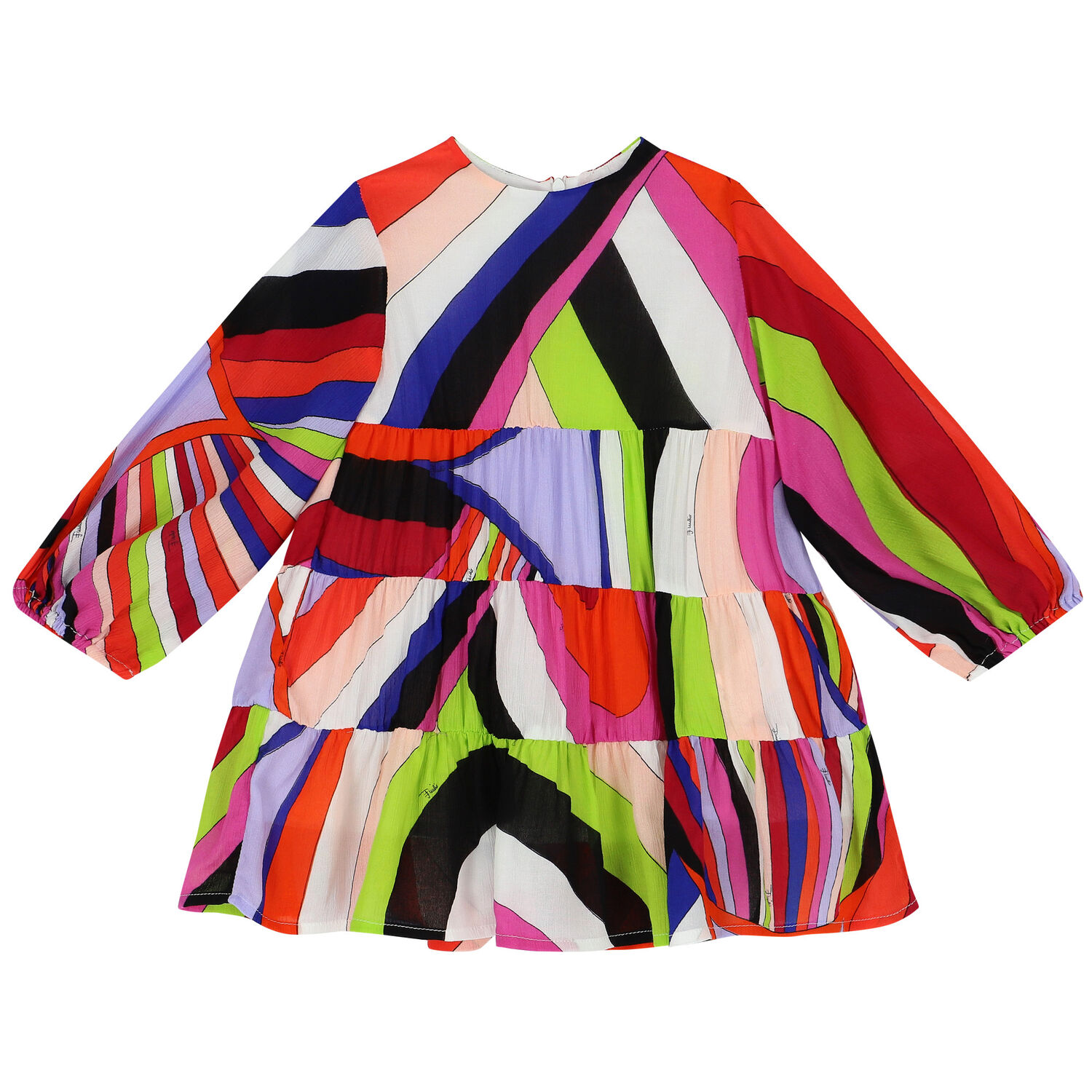 Younger Girls Multi-Coloured Iride Dress, 1, hi-res