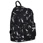 Black Logo Backpack, 1, hi-res