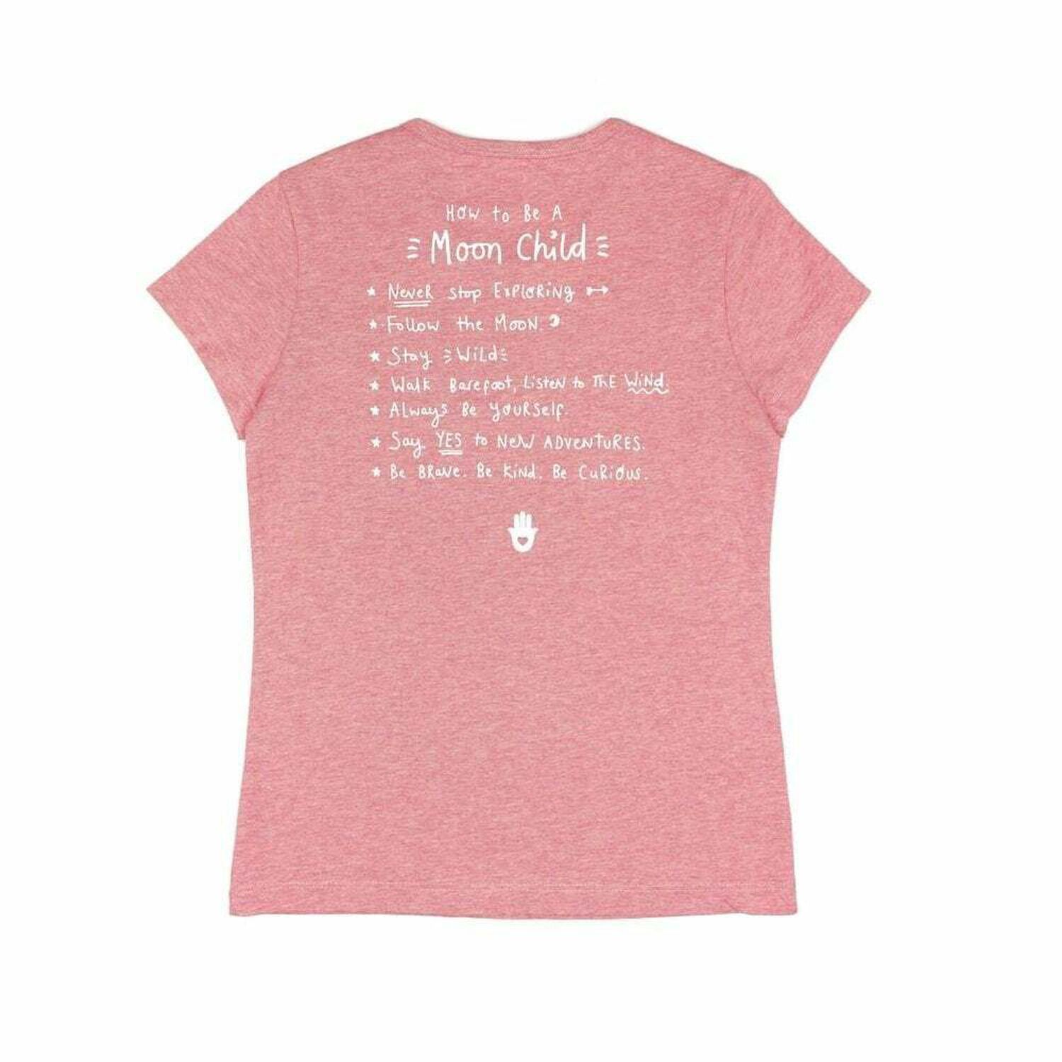 Girls Pink Slogan T-Shirt, 1, hi-res image number null