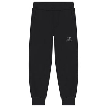 Boys Black Logo Joggers 