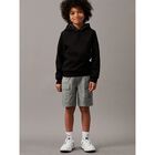 Boys Green Logo Shorts, 1, hi-res