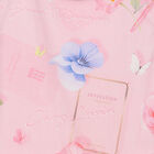 Girls Pink Floral Dress, 1, hi-res