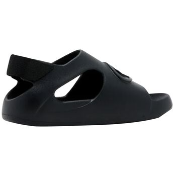 Younger Boys Black Campus Sliders