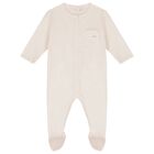 Baby Girls Pink Logo Babygrow Gift Set, 1, hi-res