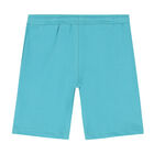 Boys Blue Logo Shorts, 4, hi-res