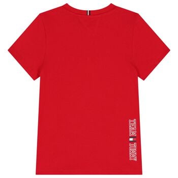 Boys Red Logo T-Shirt