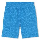 Blue Logo Shorts, 1, hi-res