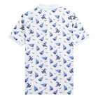 Boys White Logo Polo Shirt, 1, hi-res