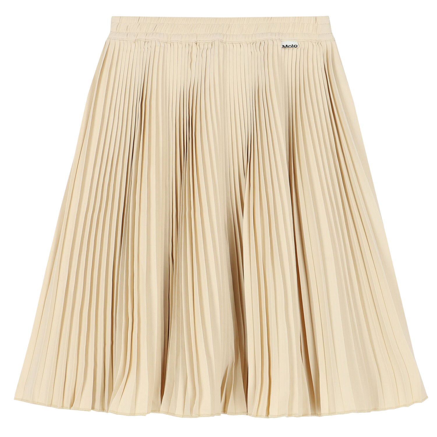 Girls Beige Pleated Skirt, 1, hi-res image number null
