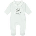Blue Koala Ribbed Babygrow, 1, hi-res