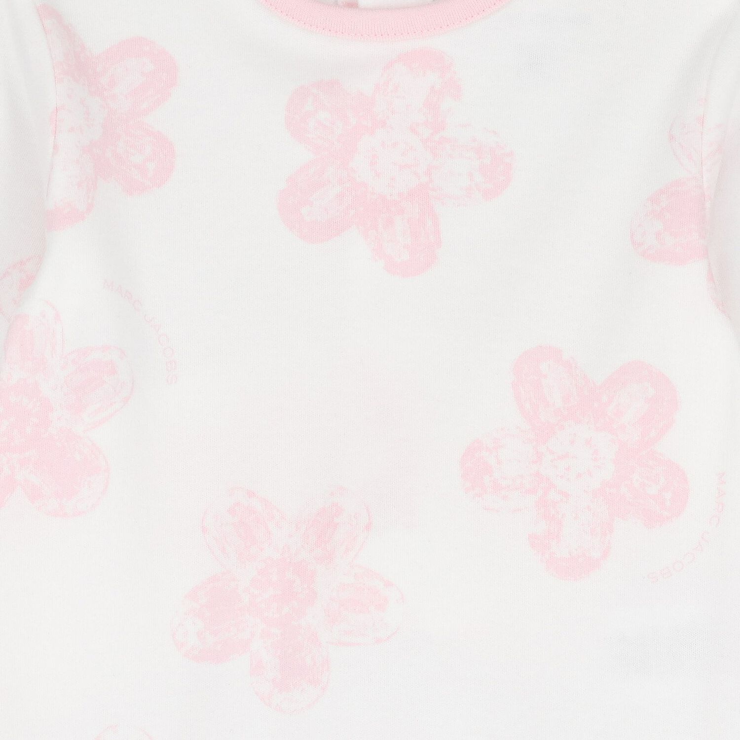 Baby Girls White & Pink Floral Babygrow Gift Set, 1, hi-res