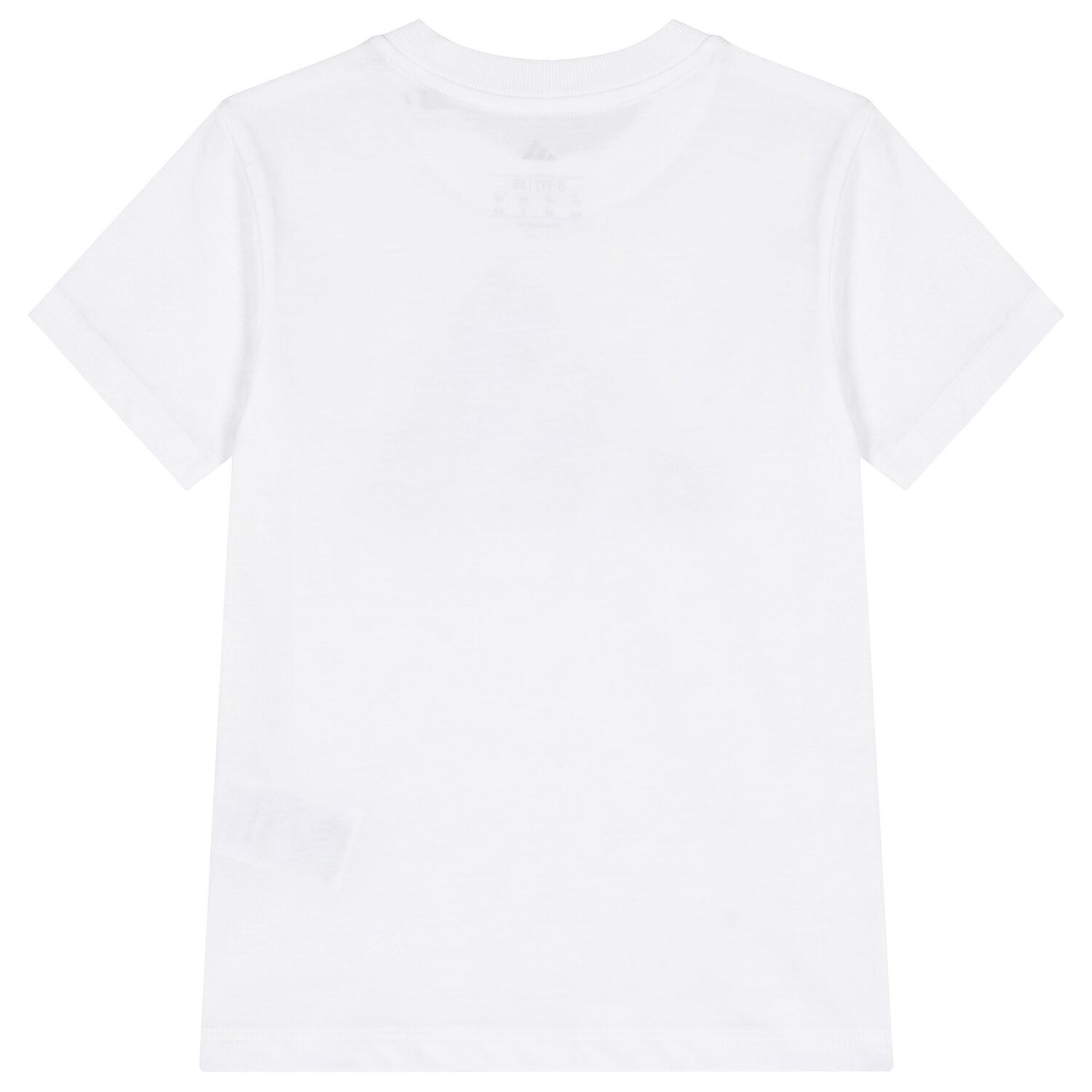 Boys White & Black Logo T-Shirt, 1, hi-res