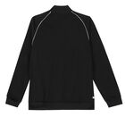 Black Logo Zip-Up Top, 1, hi-res
