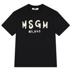 Black & Ivory Logo T-Shirt, 3, hi-res