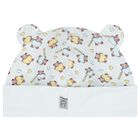 Baby Boys Blue Teddy Bear Hat, 2, hi-res