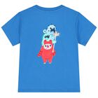 Younger Boys Red, Blue & Ivory Shorts Set, 1, hi-res