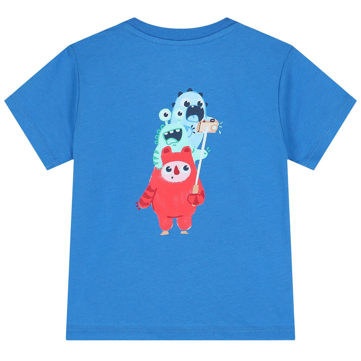 Younger Boys Red, Blue & Ivory Shorts Set, 1, hi-res image number null